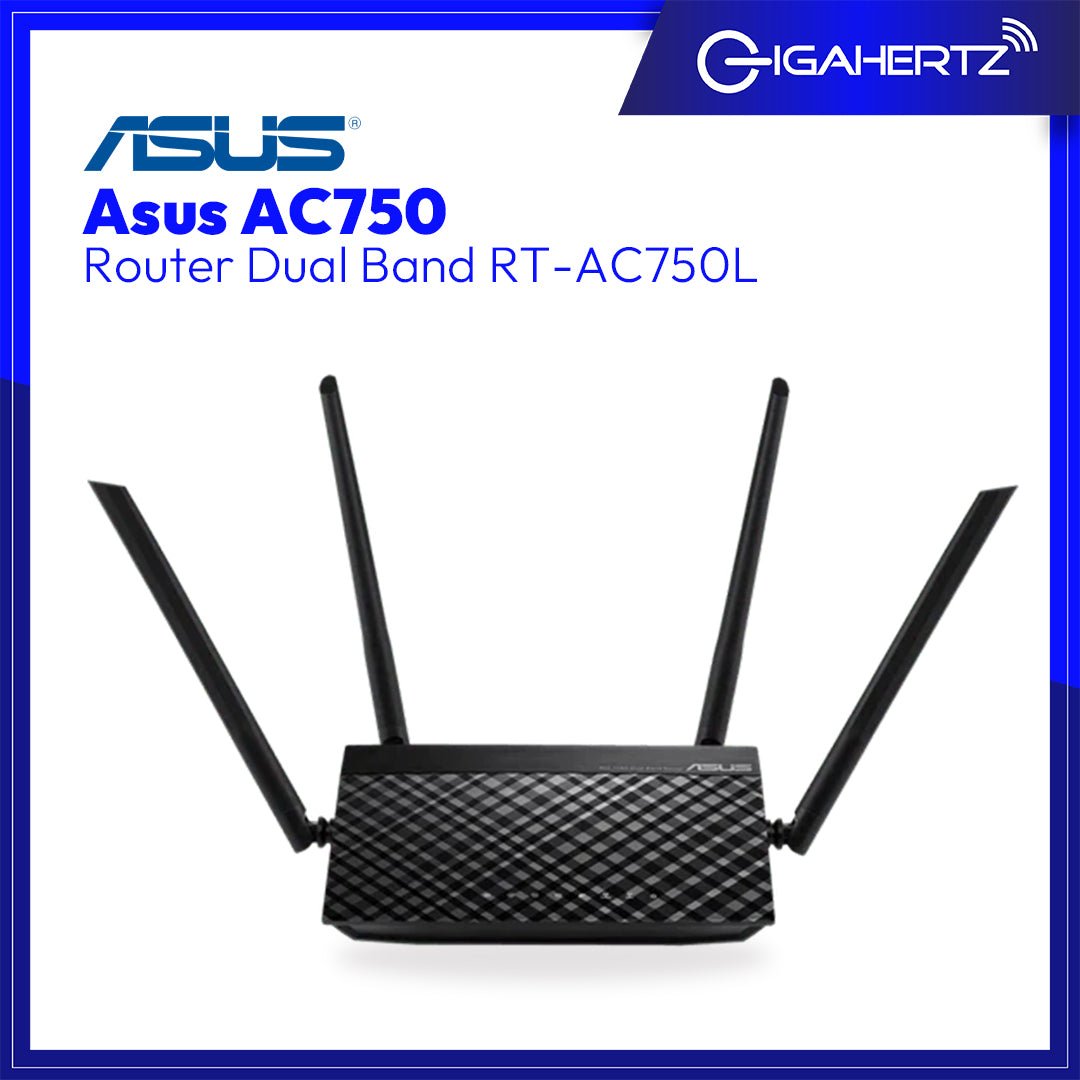 Asus AC750 Wifi Router Dual Band RT - AC750L | Gigahertz