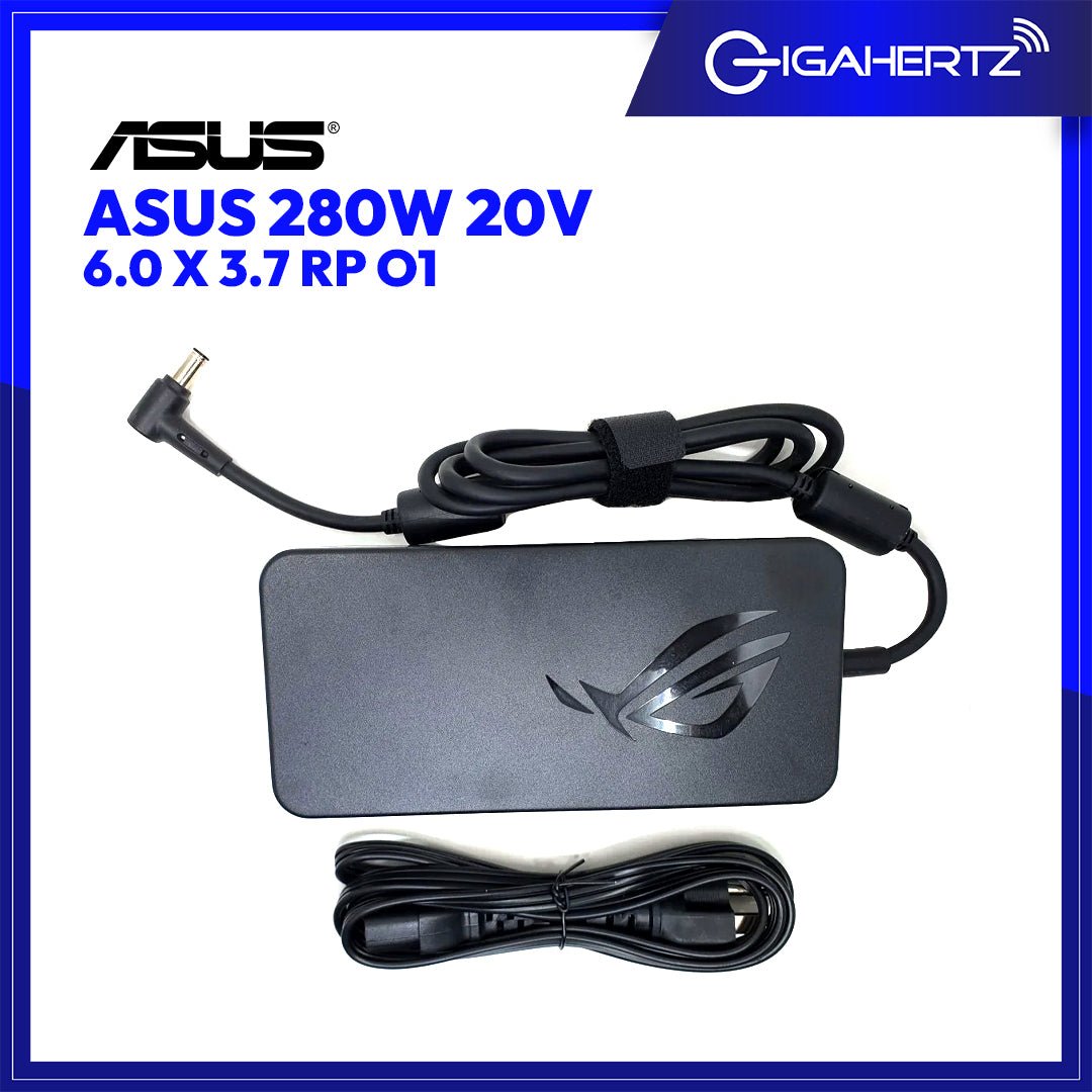 Asus Adapter 280W 20V 6.0 x 3.7 RP O1 | Gigahertz