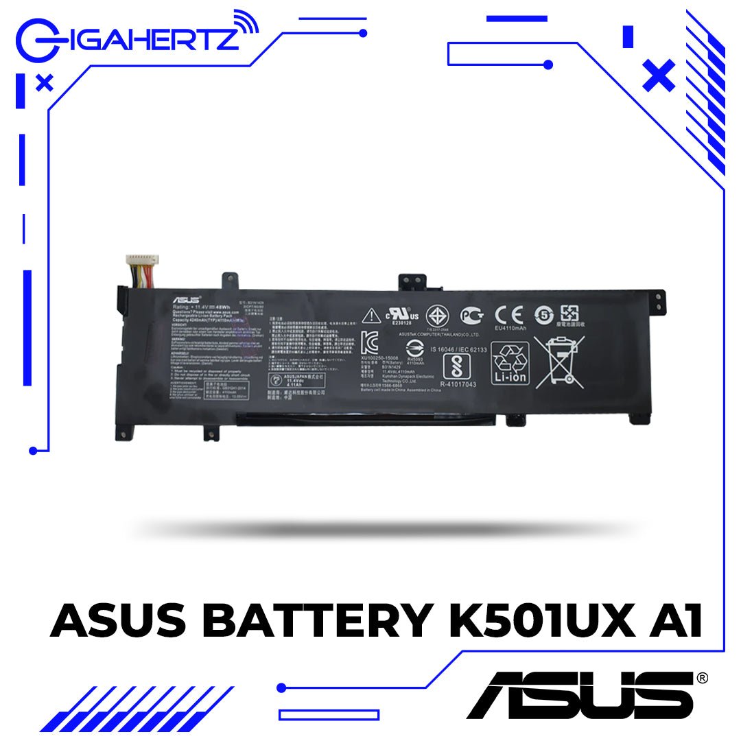 Asus Battery K501UX A1 for Asus K501UX | Gigahertz