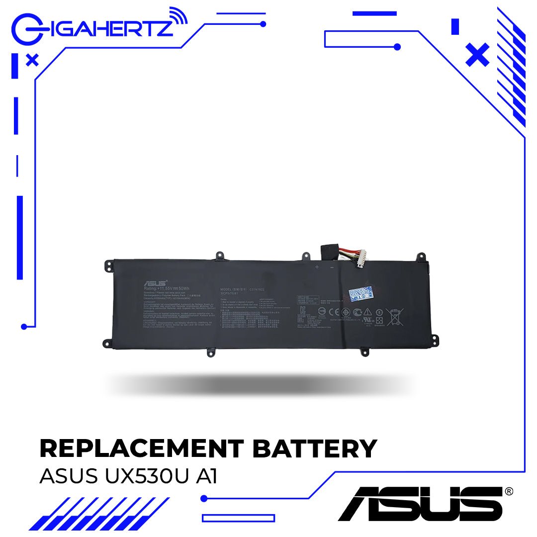 Asus Battery UX530U A1 for Asus ZenBook UX530 | Gigahertz