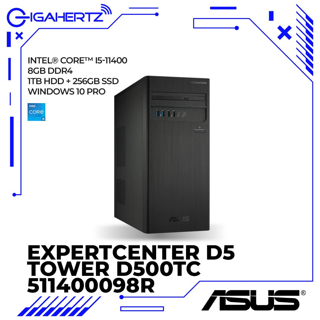 Asus ExpertCenter D5 Tower D500TC - 511400098R | Gigahertz | Asus