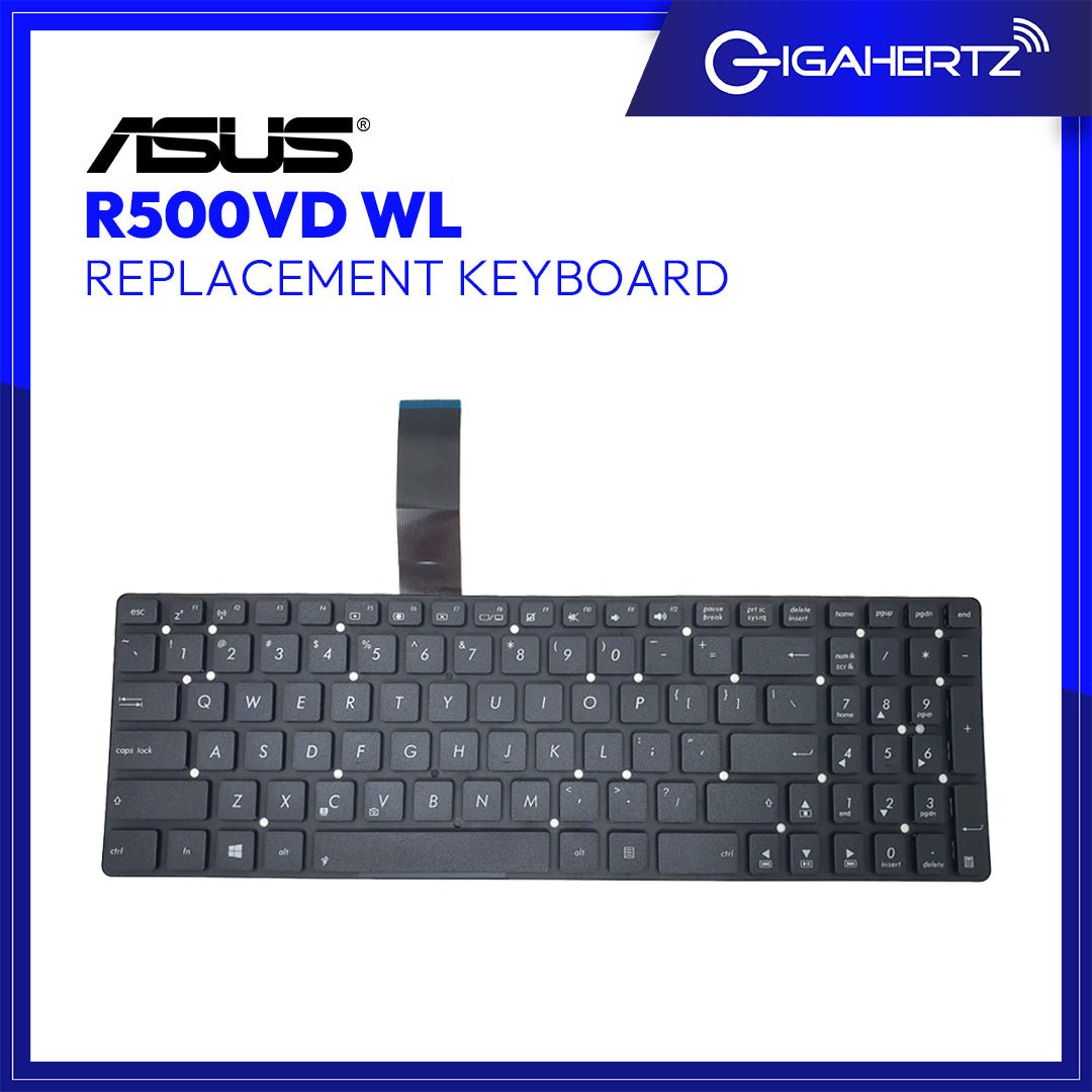 Asus Keyboard Replacement R500VD WL | Gigahertz