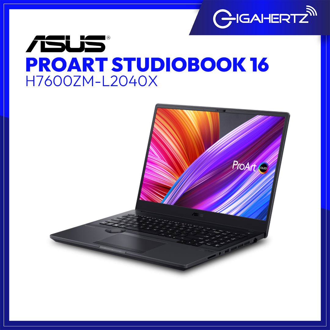 Asus ProArt StudioBook 16 OLED H7600ZM - L2040X | Gigahertz