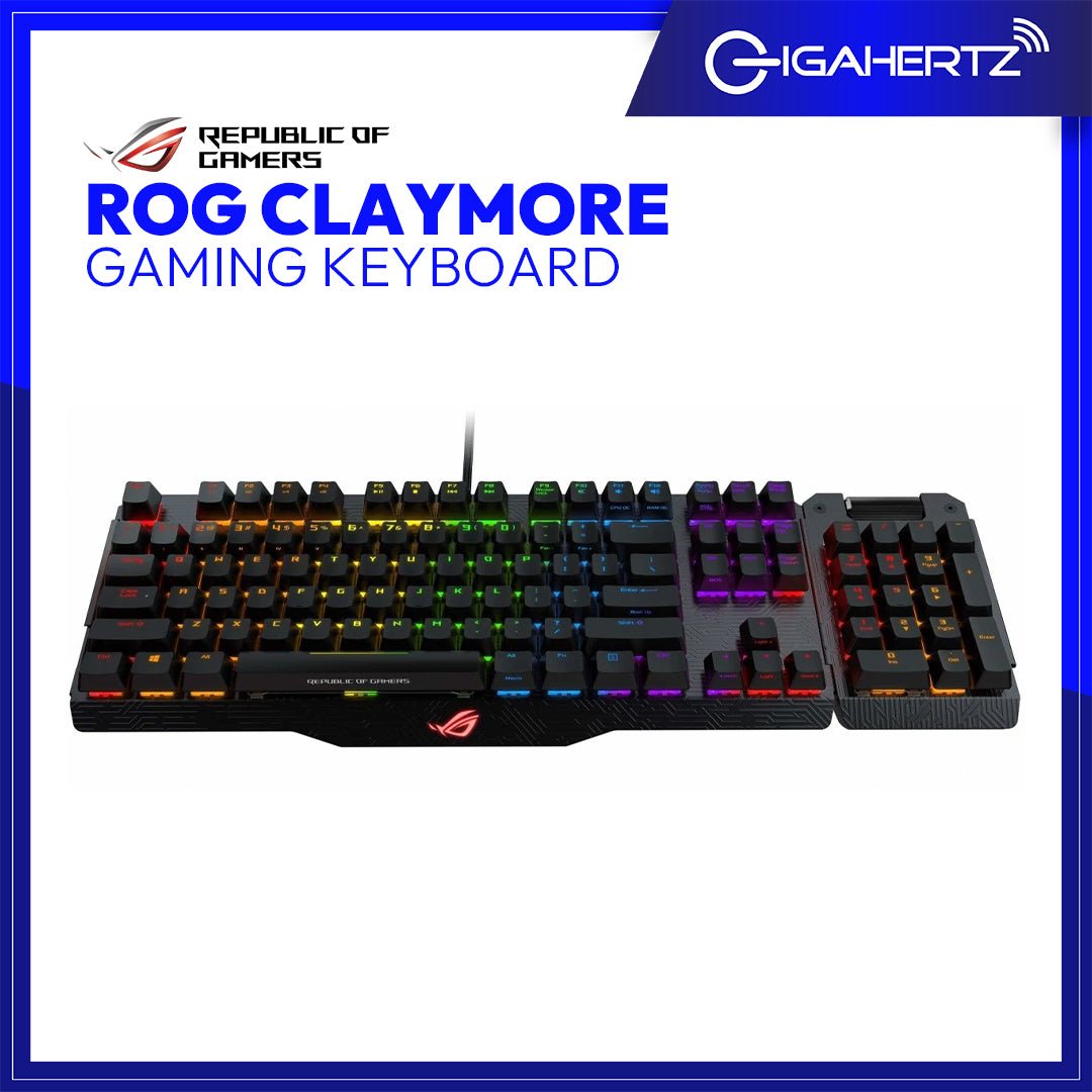 Asus ROG Claymore Gaming Keyboard | Gigahertz