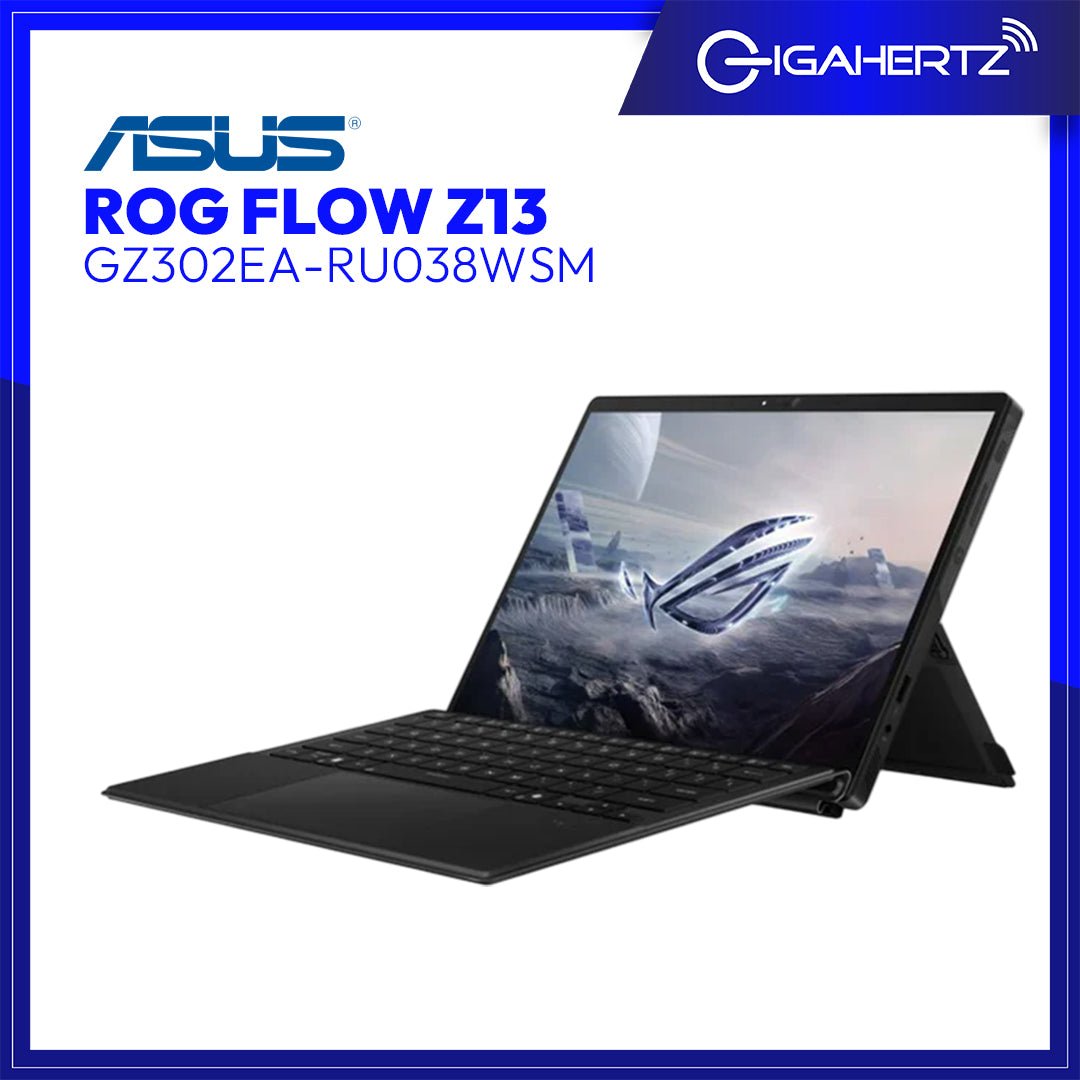 Asus ROG Flow Z13 GZ302EA - RU038WSM | 13.4" WQXGA | AMD Ryzen™ AI MAX+ 395 | AMD Radeon | 32GB RAM | 1TB SSD | WIN 11 | Gigahertz