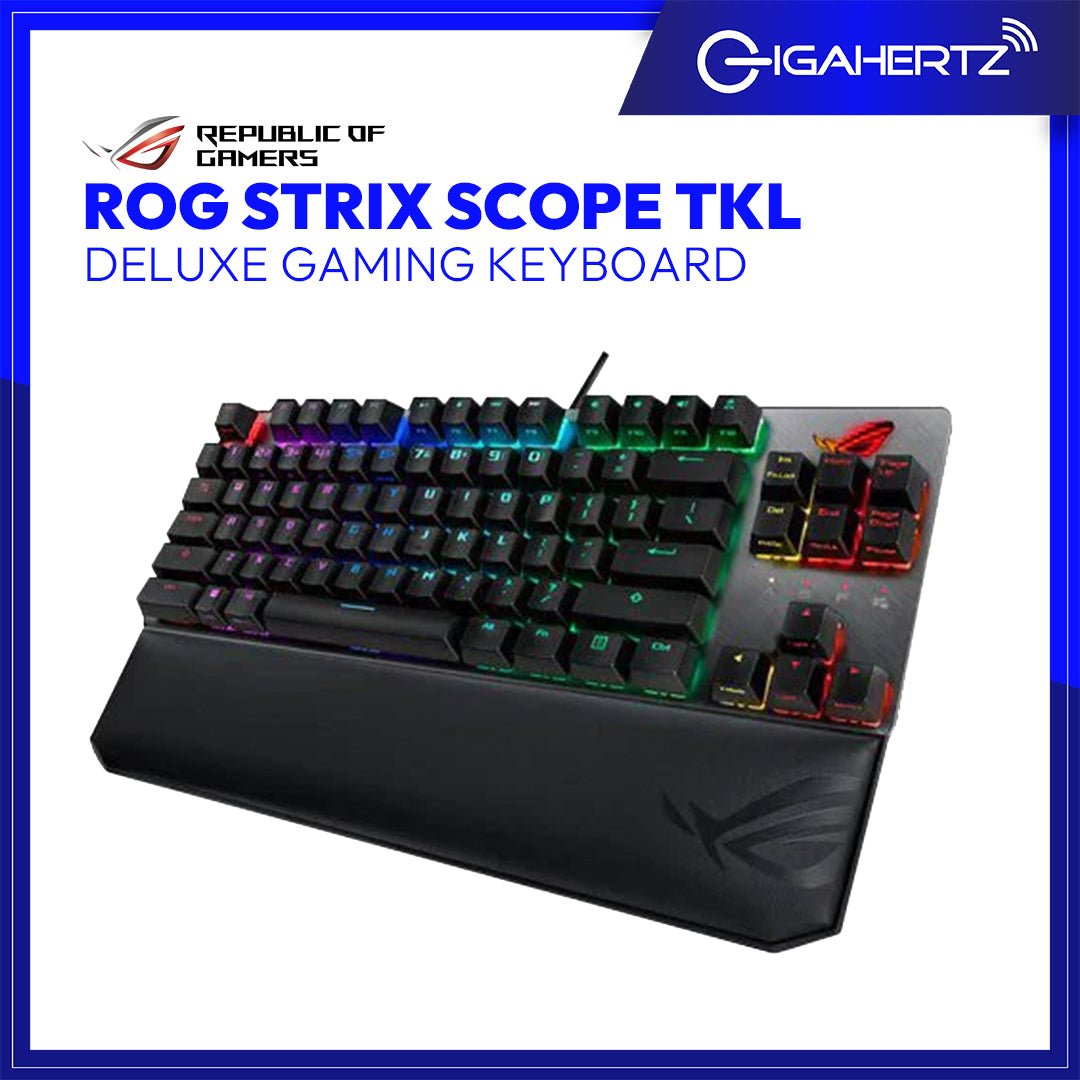 Asus ROG Strix Scope RX TKL Deluxe Wireless Keyboard | Gigahertz