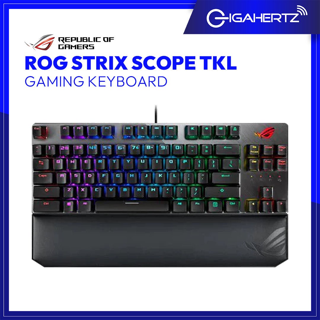 Asus ROG Strix Scope TKL Deluxe Gaming Keyboard | Gigahertz