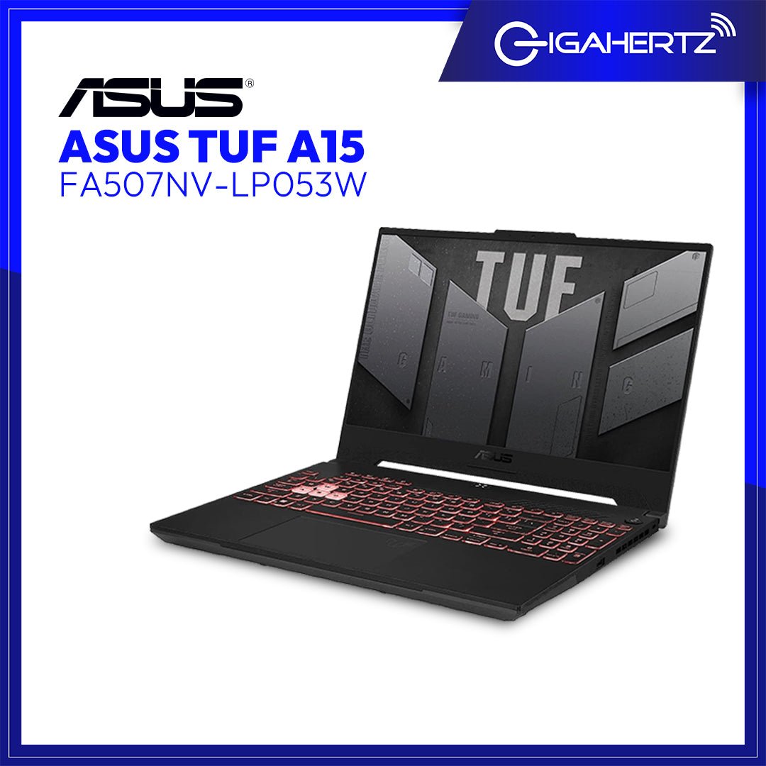 ASUS TUF A15 FA507NV - LP053W | 15" WUXGA | Ryzen 7 - 7735HS | RTX 4060| 16GB RAM | 512GB SSD | WIN 11 | Gigahertz