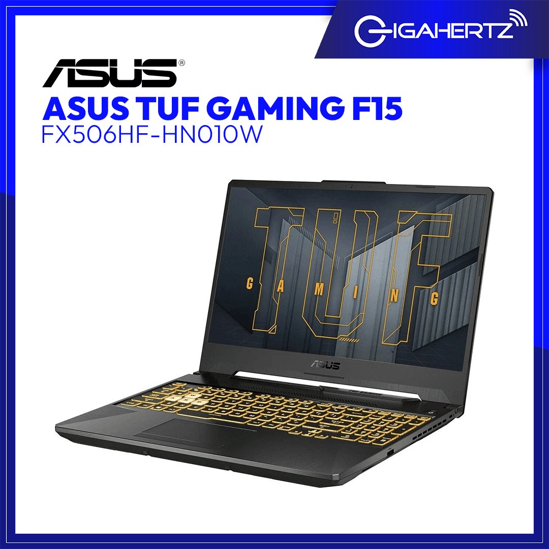 Asus TUF Gaming F15 FX506HF - HN010W | 15.6" IPS | i5 - 11400H | GeForce® RTX™ 2050 | 8 GB RAM | 512 GB SSD | WIN 11 | Gigahertz