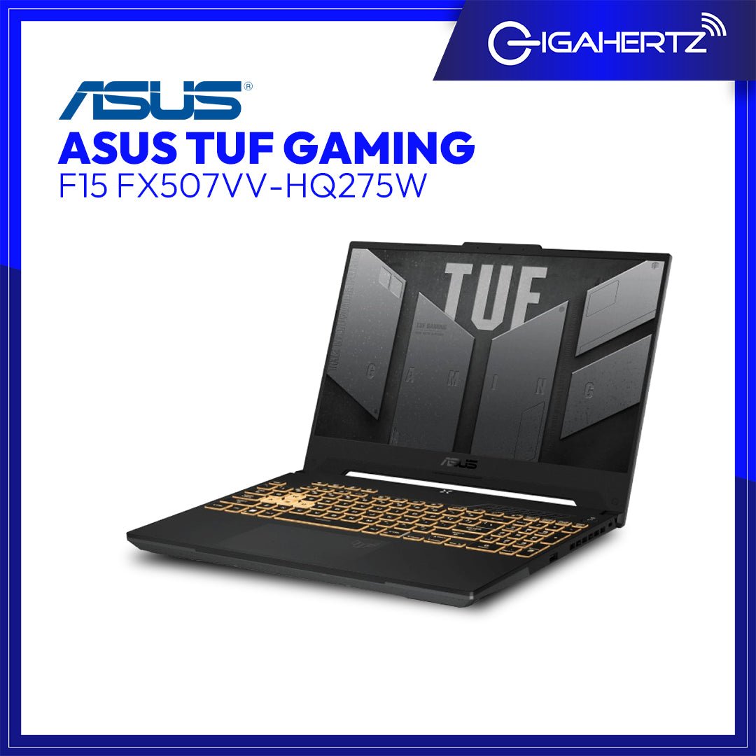 Asus TUF Gaming F15 FX507VV - HQ275W Gaming Laptop | 15.6" WQHD | i7 - 13620H | GeForce RTX 4060 | 16GB RAM | 512GB SSD | WIN 11 | Gigahertz