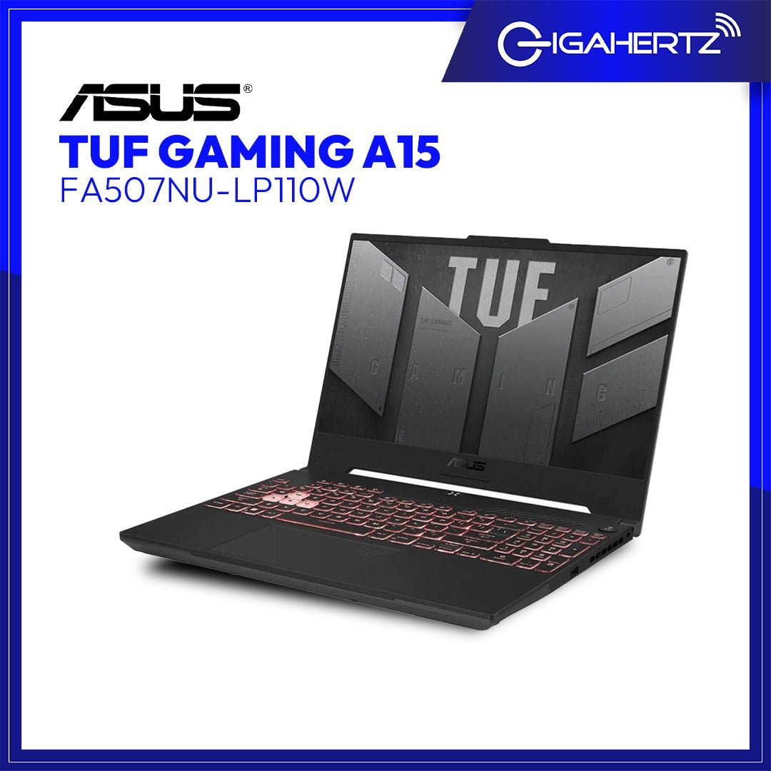 Asus TUF GAMING FA507NU - LP110W | 15.6" FHD | Ryzen 5 7535HS | GeForce RTX 4050 | 16GB RAM | 512GB SSD | WIN 11 | Gigahertz