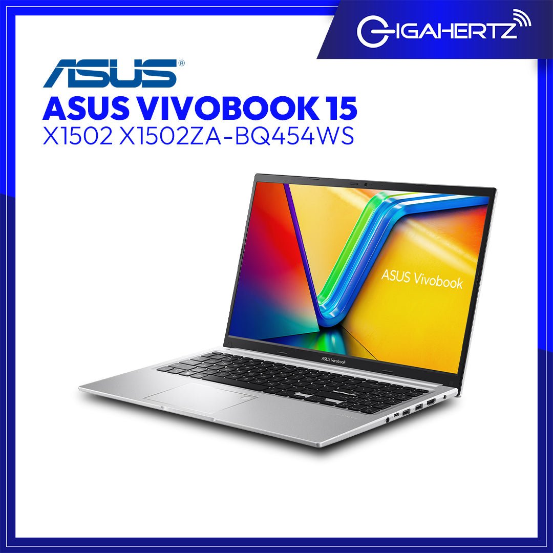 Asus Vivobook 15 X1502 X1502ZA - BQ454WS | 15.6" FHD | i5 - 1235U | UHD Graphics | 8GB RAM | 512GB SSD | WIN 11 | Gigahertz