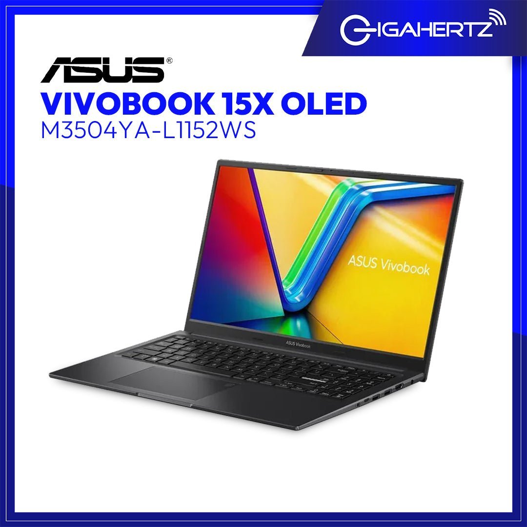 Asus Vivobook 15X OLED M3504YA - L1152WS | 15.6" FHD | Ryzen 5 7530U | Radeon Graphics | 8GB RAM | 512GB SSD | WIN 11 | Gigahertz