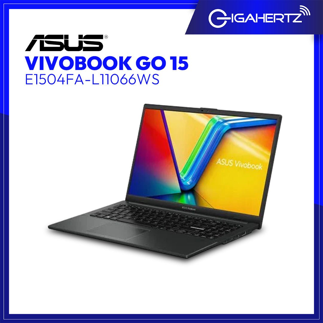 Asus Vivobook Go 15 E1504FA - L11066WS | 15.6" FHD | Ryzen 5 7520U | Radeon Graphics | 16GB RAM | 512GB SSD | WIN 11 | Gigahertz