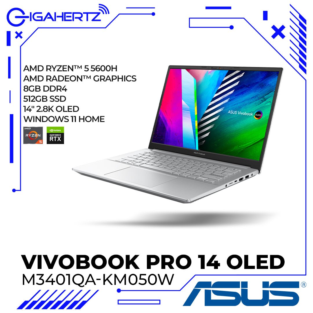 Asus Vivobook Pro 14 OLED M3401QA - KM050W | Gigahertz | Asus