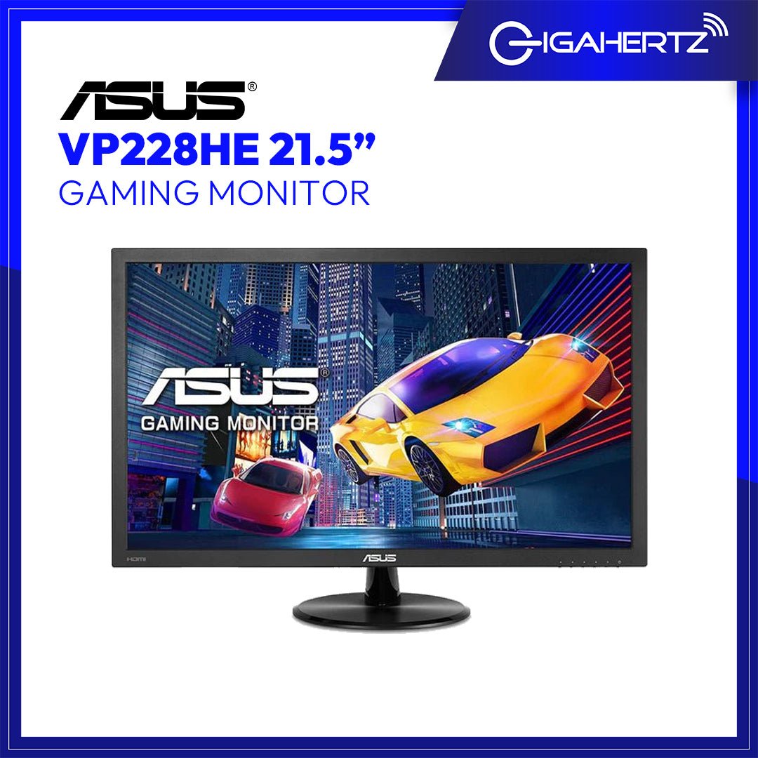 Asus VP228HE 21.5” Gaming Monitor Full HD 1920x1080 | Gigahertz