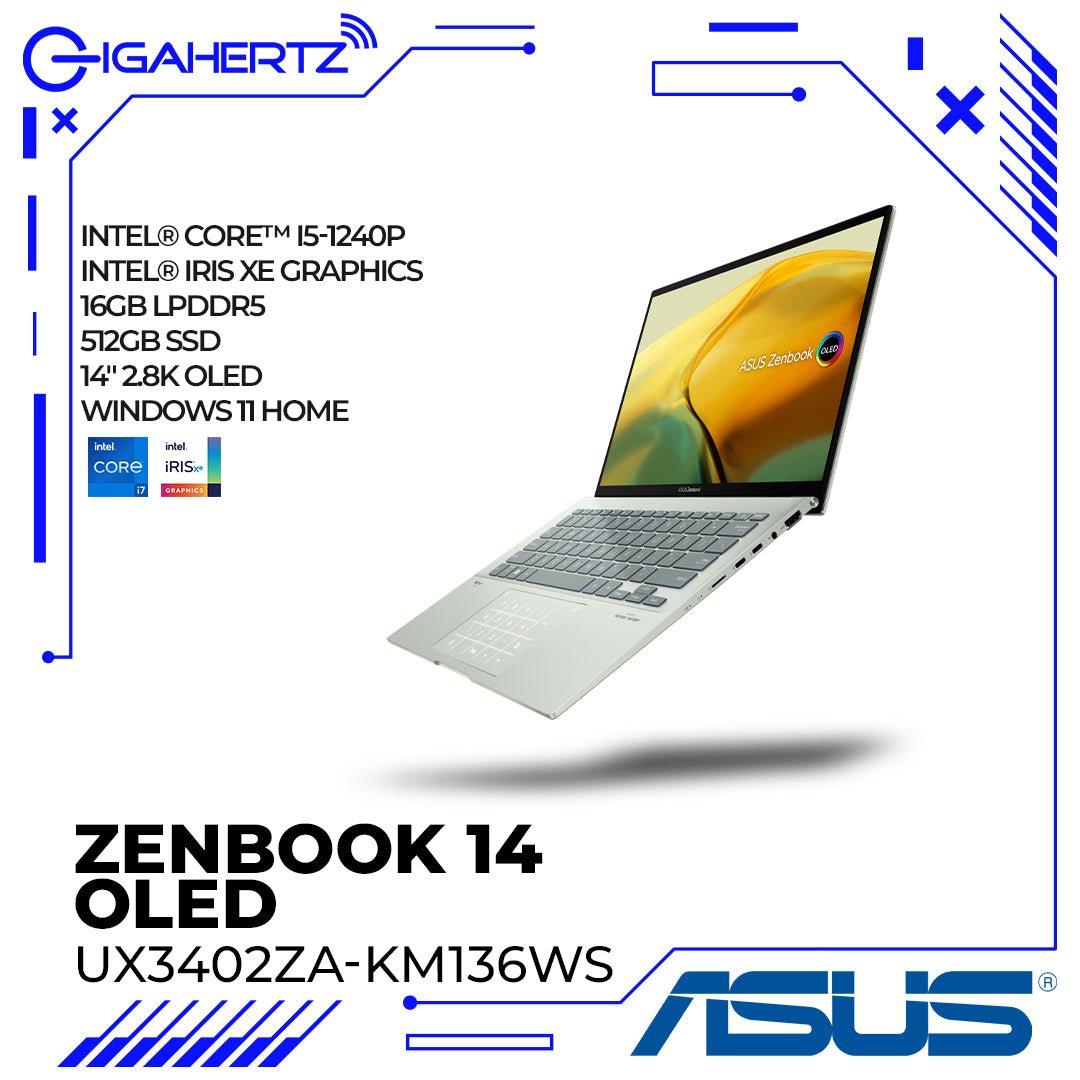 Asus Zenbook 14 OLED UX3402ZA - KM136WS | Gigahertz | Asus