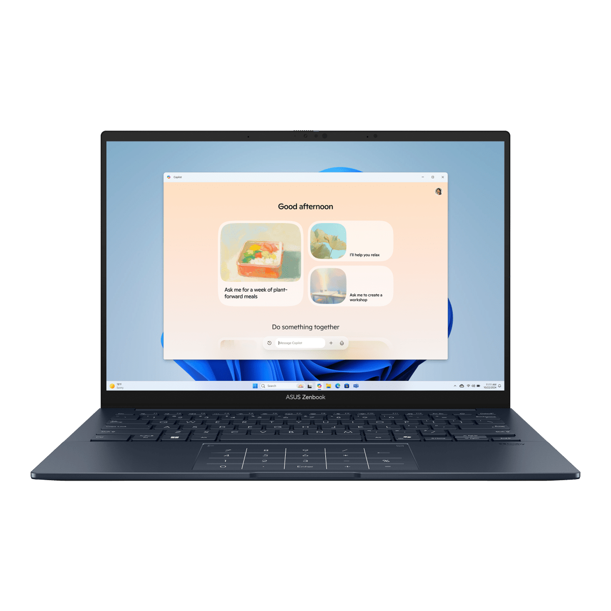 ASUS Zenbook 14 UX3405CA - PZ495WSM | 14" OLED | Intel® Core™ Ultra 9 Processor 285H | Intel® Arc™ Graphics | 16 GB RAM | 1 TB SSD | WIN 11 | Gigahertz