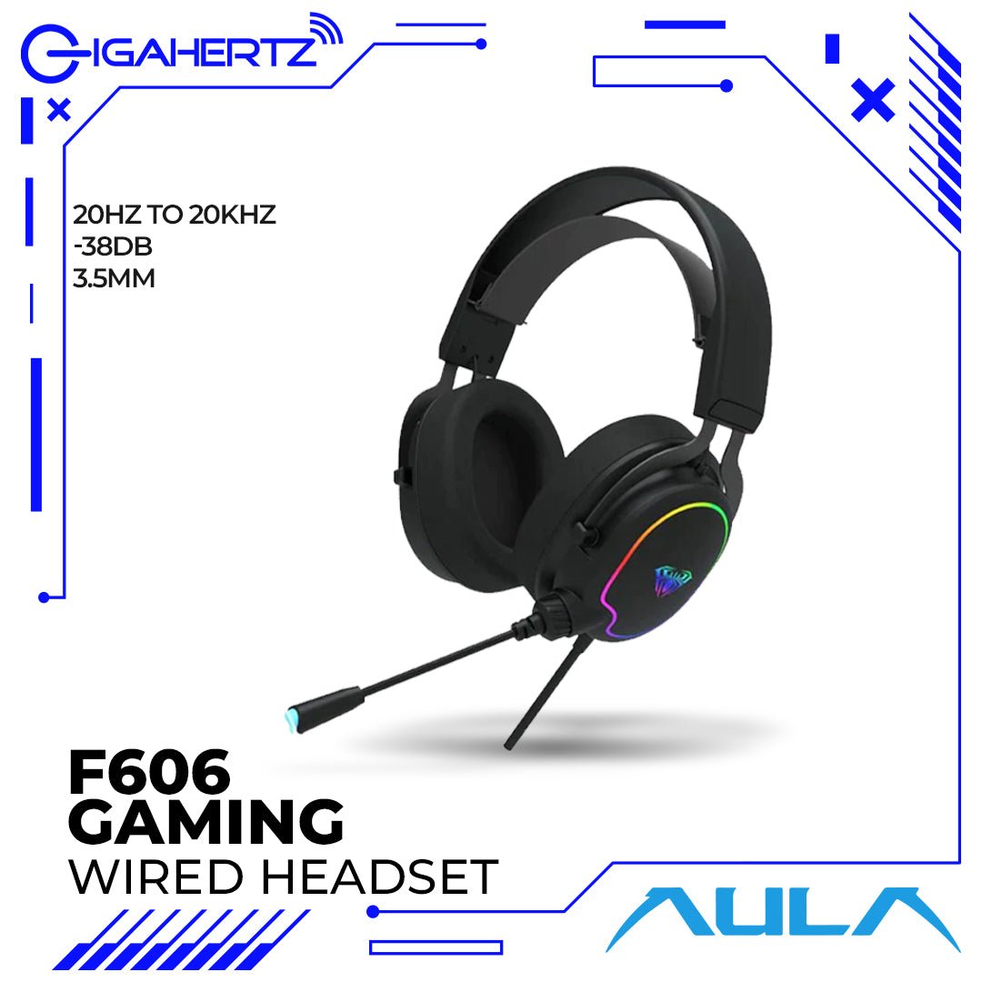 Aula F606 Gaming Wired Headset | Gigahertz