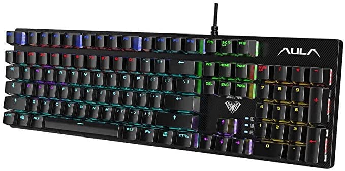 Aula S2022 Wired Mechanical Gaming Keyboard | Gigahertz