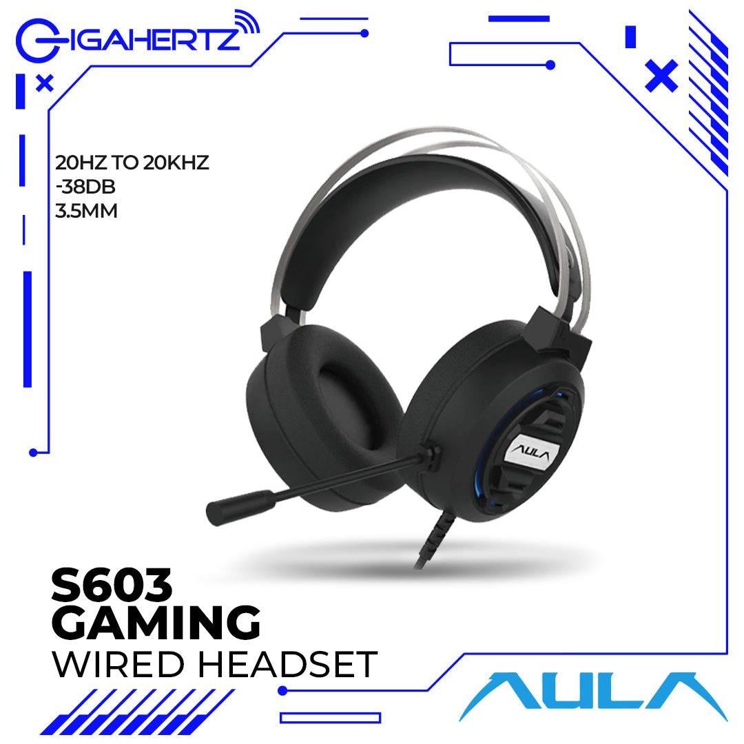 Aula S603 Wired Gaming Headset | Gigahertz