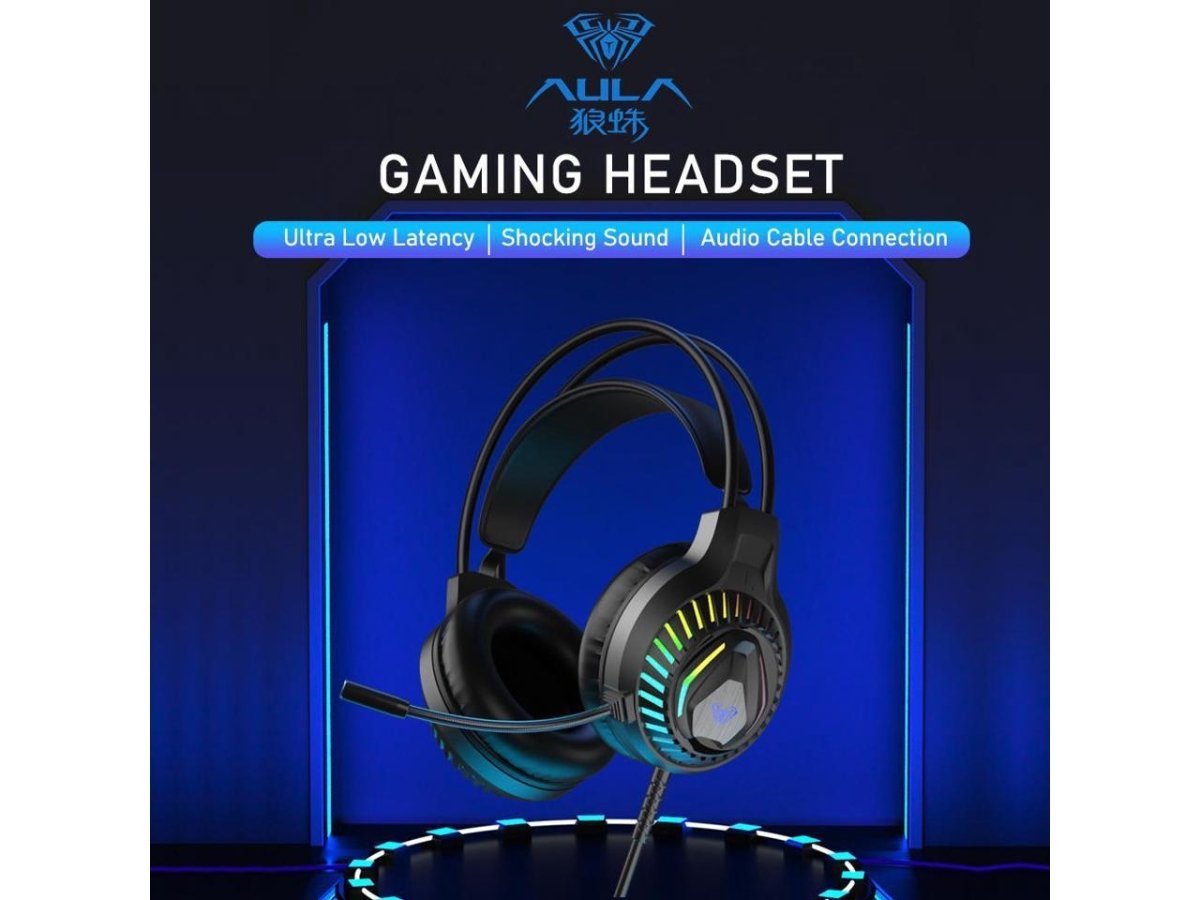 Aula S605 Wired Gaming Headset | Gigahertz