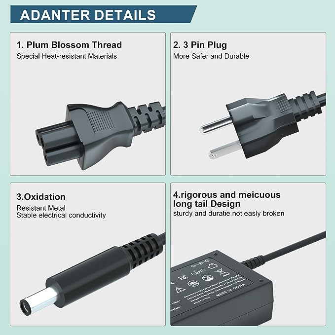 Dell OptiPlex Laptop Charger 65W 19V 3.34A AC Adapter | Gigahertz