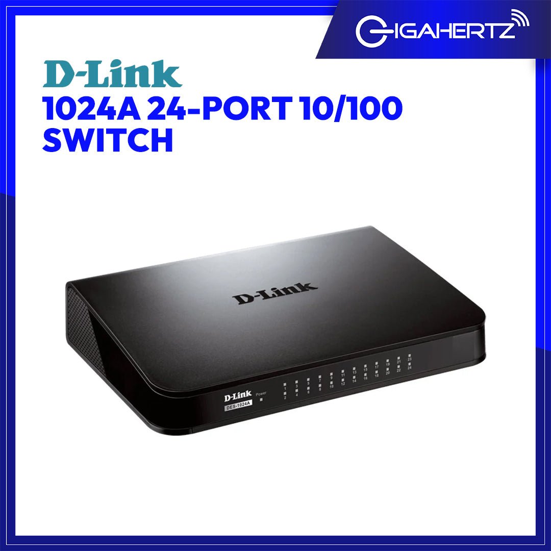 DES - 1024A 24 - Port 10/100 Switch | Gigahertz