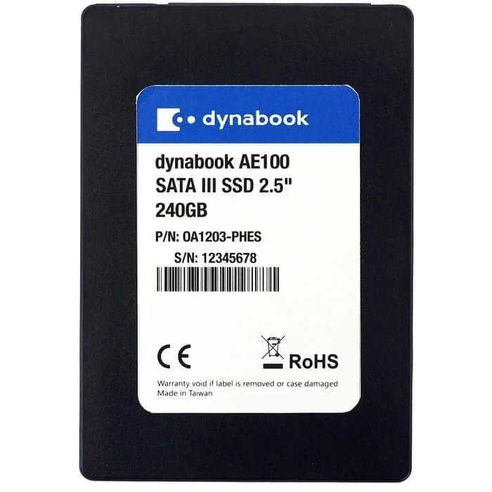 Dynabook Boost AE100 2.5” SATA III Drives | Gigahertz