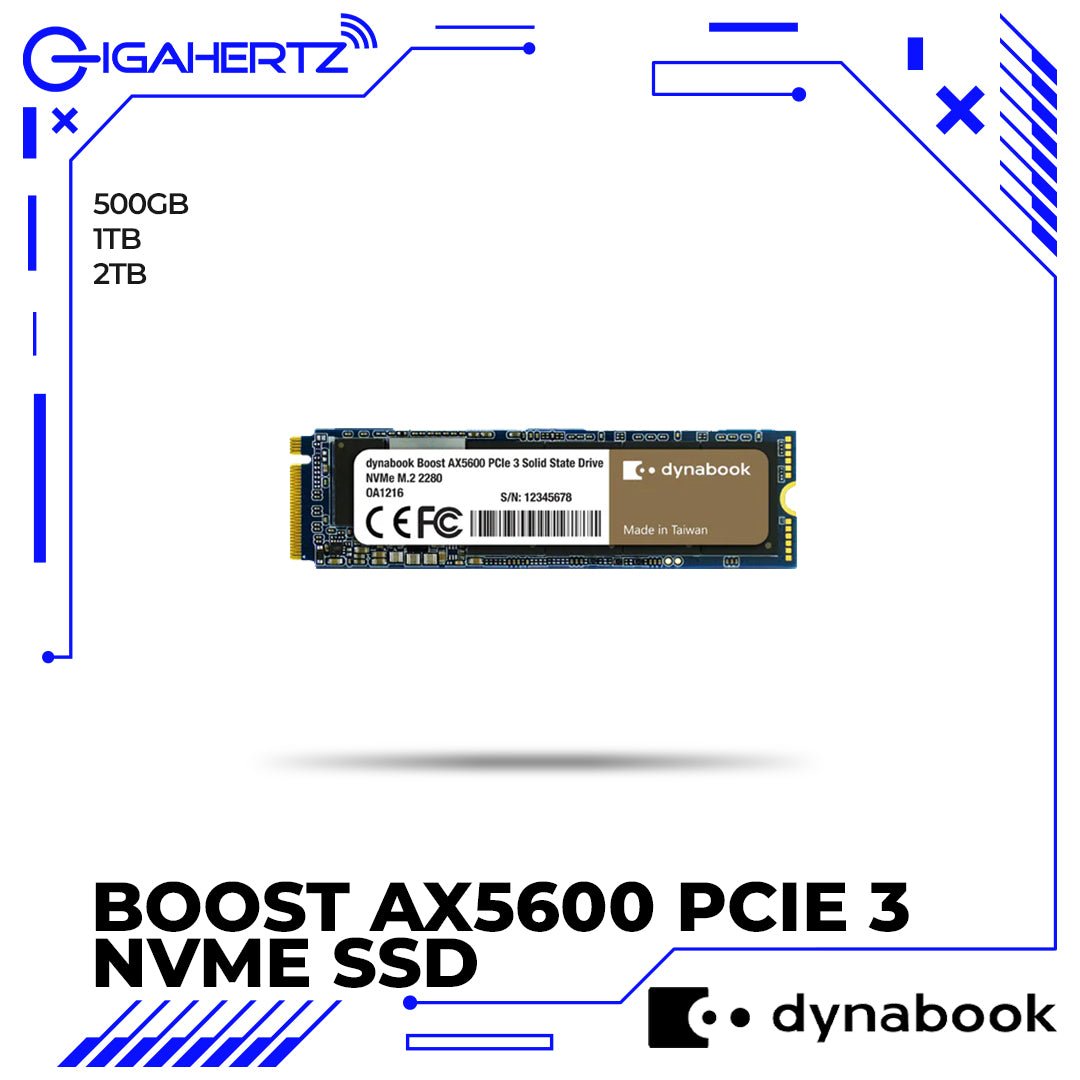 Dynabook Boost AX5600 PCIe 3 NVMe SSD | Gigahertz