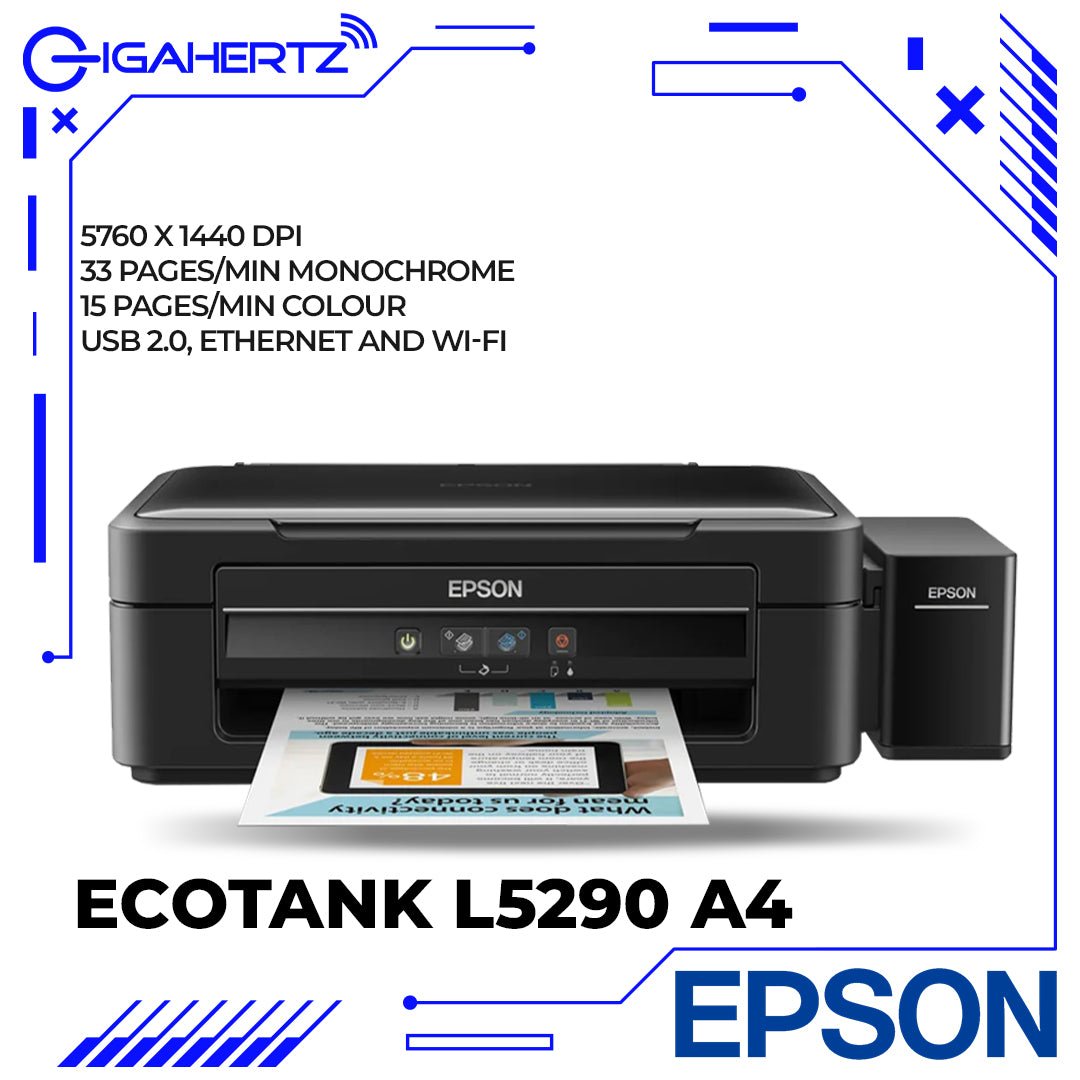 Epson EcoTank L5290 A4 Wi - Fi All - in - One Ink Tank Printer with ADF | Gigahertz