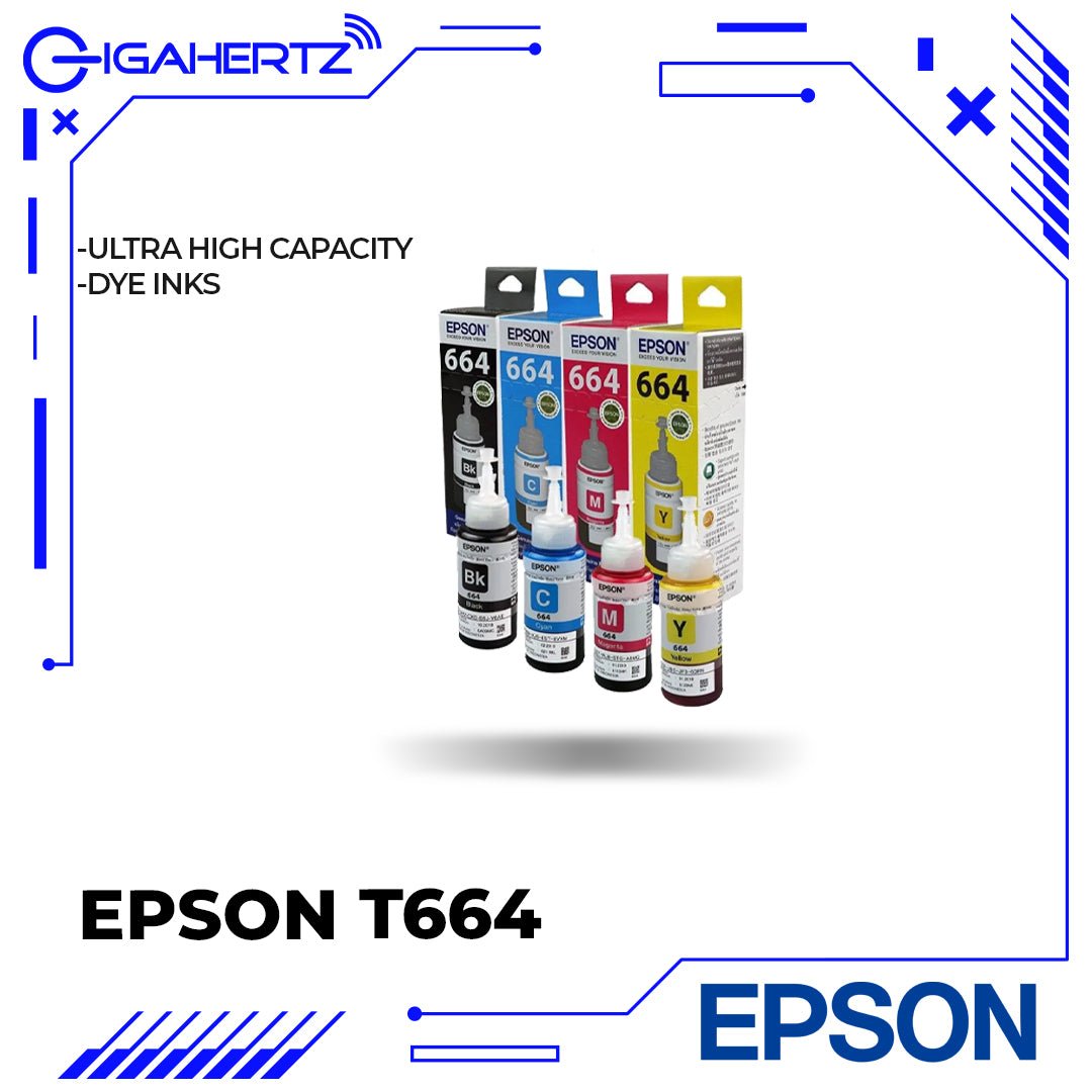 Epson T664 Original Ink Bottle | Gigahertz