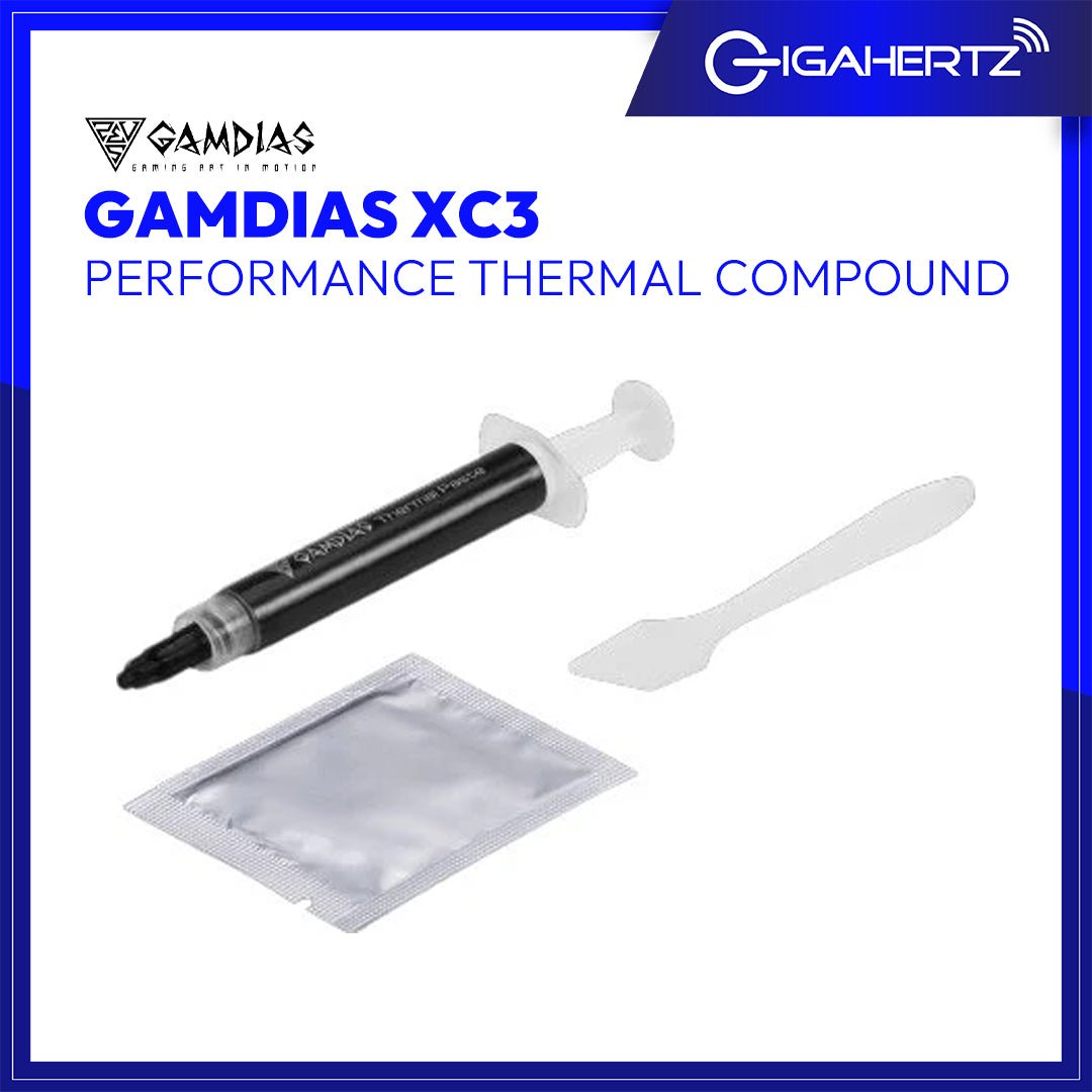 Gamdias XC3 Performance Thermal Compound | Gigahertz