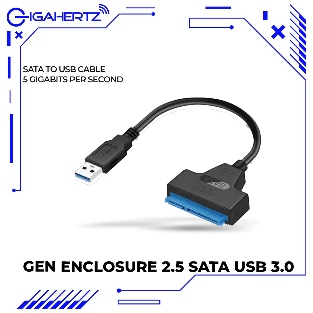 Gen Enclosure 2.5 SATA USB 3.0 | Gigahertz