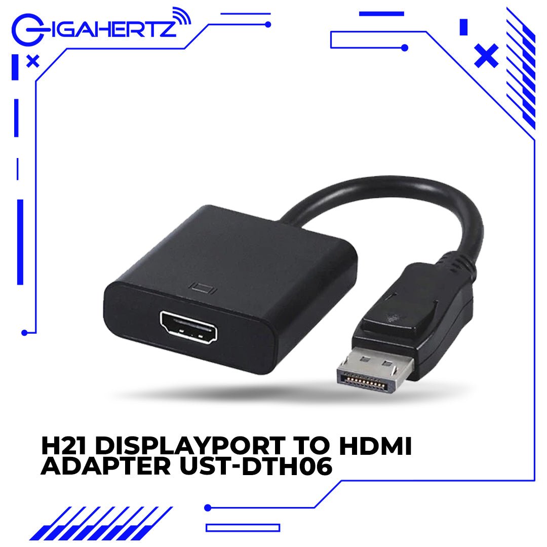 Gen H21 Displayport To HDMI Adapter UST - DTH06 | Gigahertz