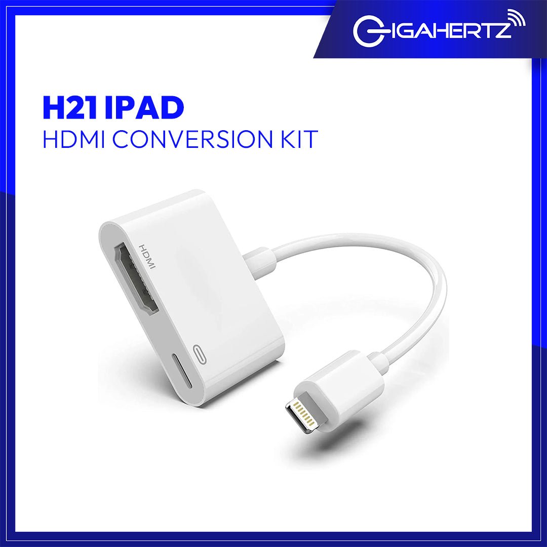 Gen H21 IPad HDMI Conversion Kit | Gigahertz