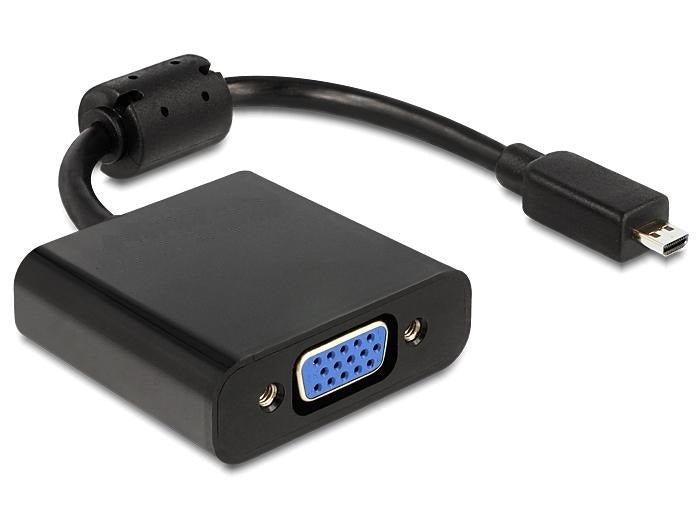 Gen H21 Micro D Male To VGA Female Adapter | Gigahertz