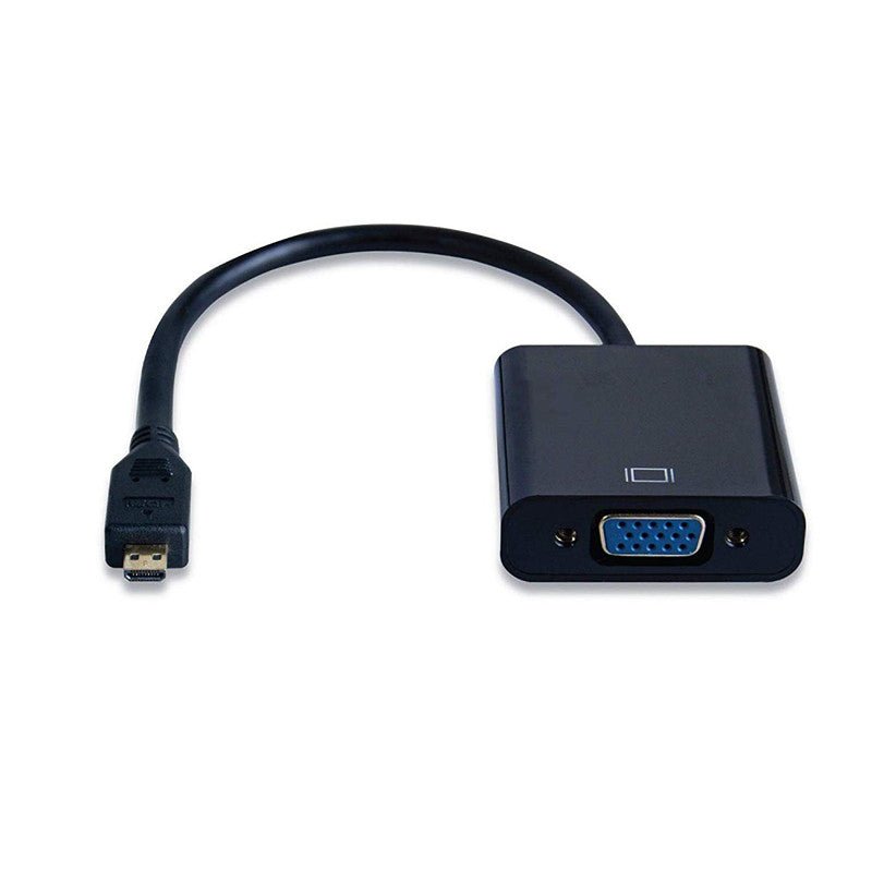 Gen H21 Micro D Male To VGA Female Adapter | Gigahertz