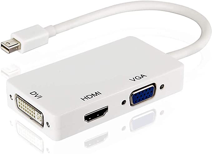 Gen H21 Mini DisplayportTo DVI/HDMI/VGA Cable UST - MDPDHV | Gigahertz