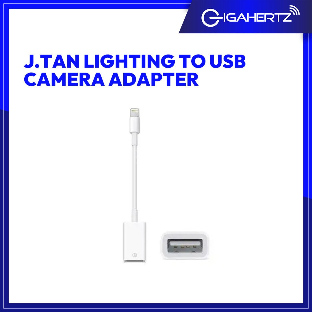 Gen J.Tan Lighting to USB Camera Adapter | Gigahertz