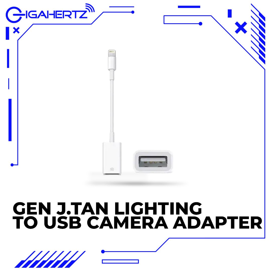 Gen J.Tan Lighting to USB Camera Adapter | Gigahertz