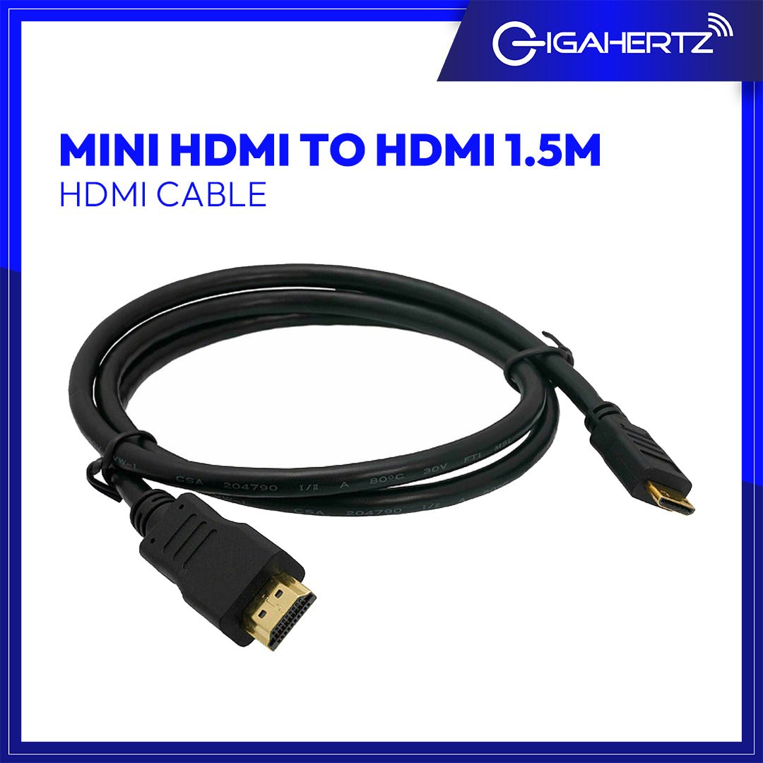 GEN MINI HDMI TO HDMI 1.5M | Gigahertz