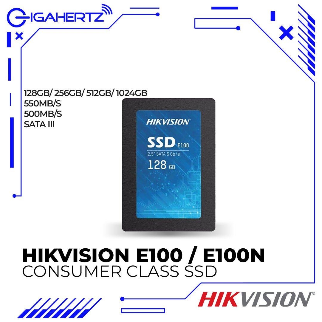 HikVision E100 / E100N Consumer Class SSD | Gigahertz