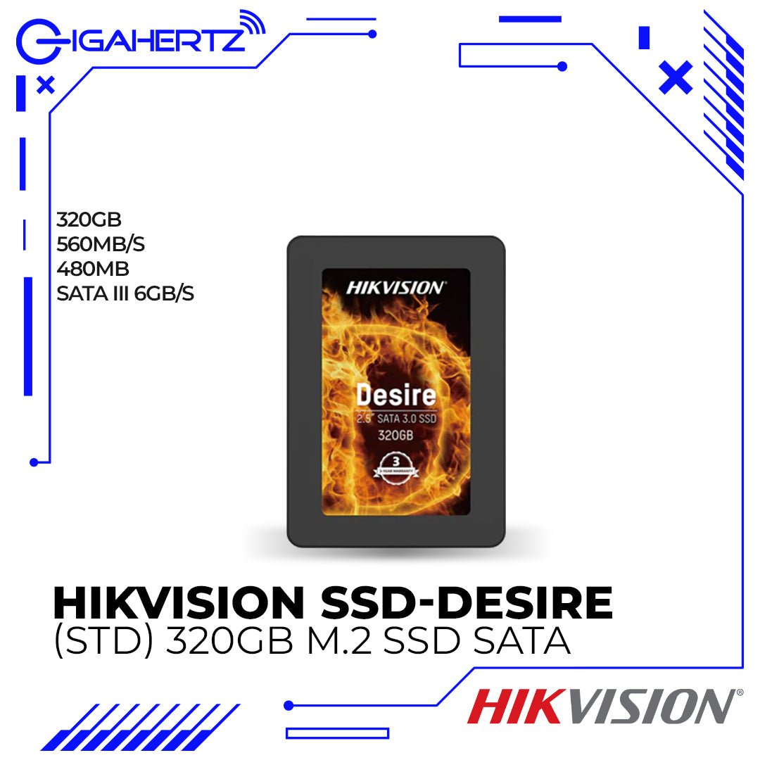 HikVision SSD - Desire (STD) 320GB M.2 SSD SATA | Gigahertz