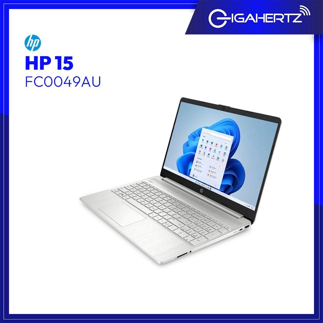 HP 15 - fc0049AU | 15.6" FHD | Ryzen 5 7520U | Radeon Graphics | 8GB RAM | 512GB SSD | WIN 11 | Gigahertz