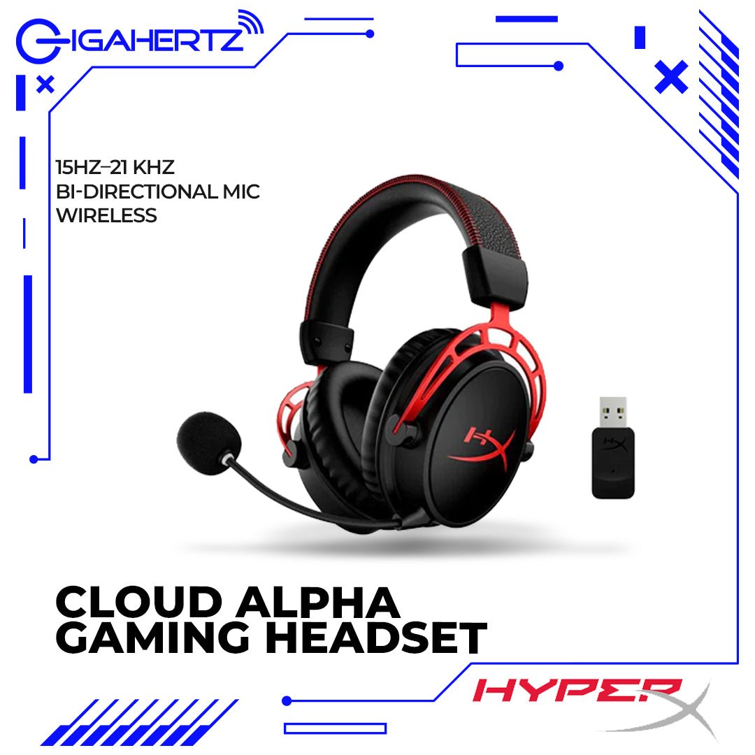 HyperX Cloud Alpha Wireless Gaming Headset | Gigahertz