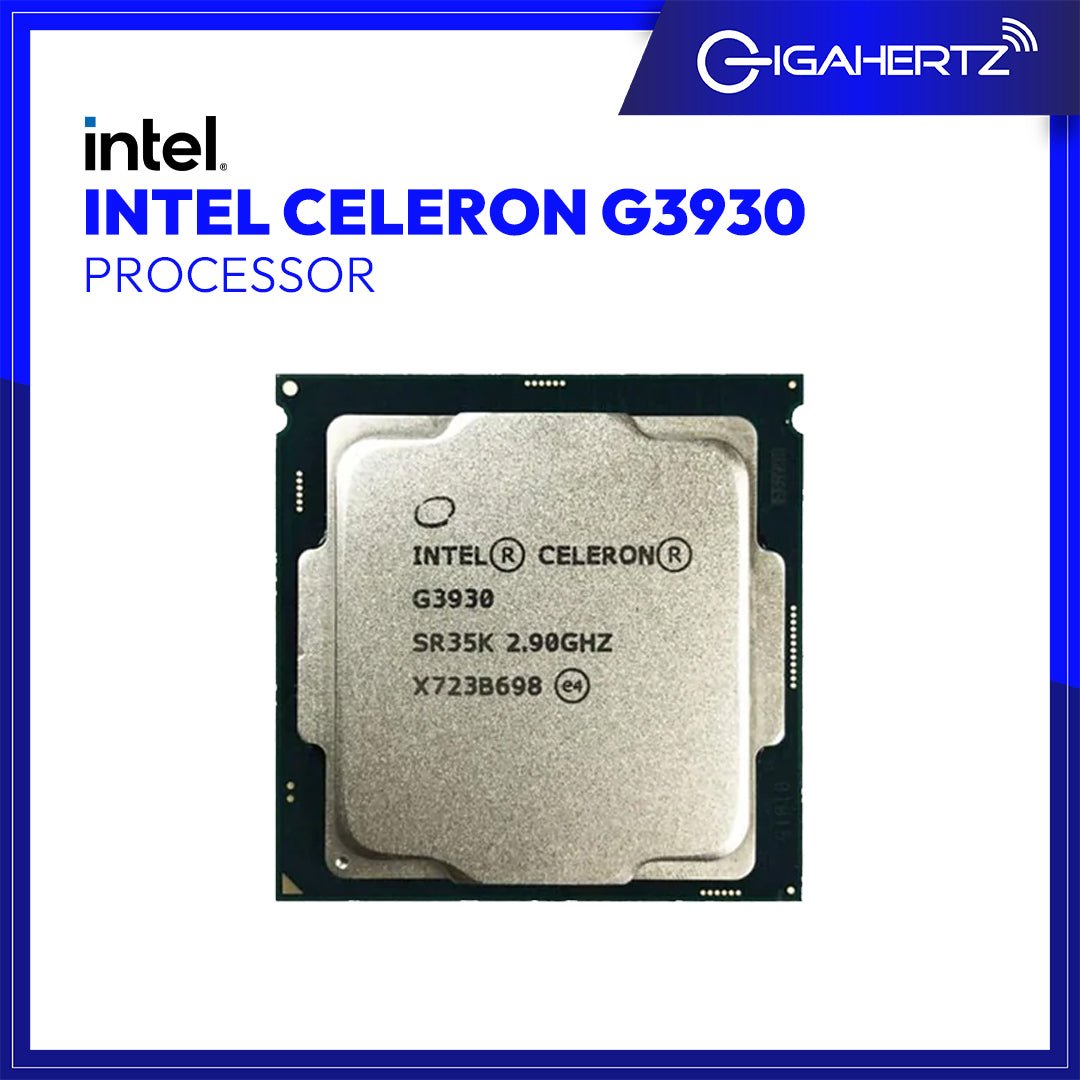 Intel® Celeron® Processor G3930 | Gigahertz