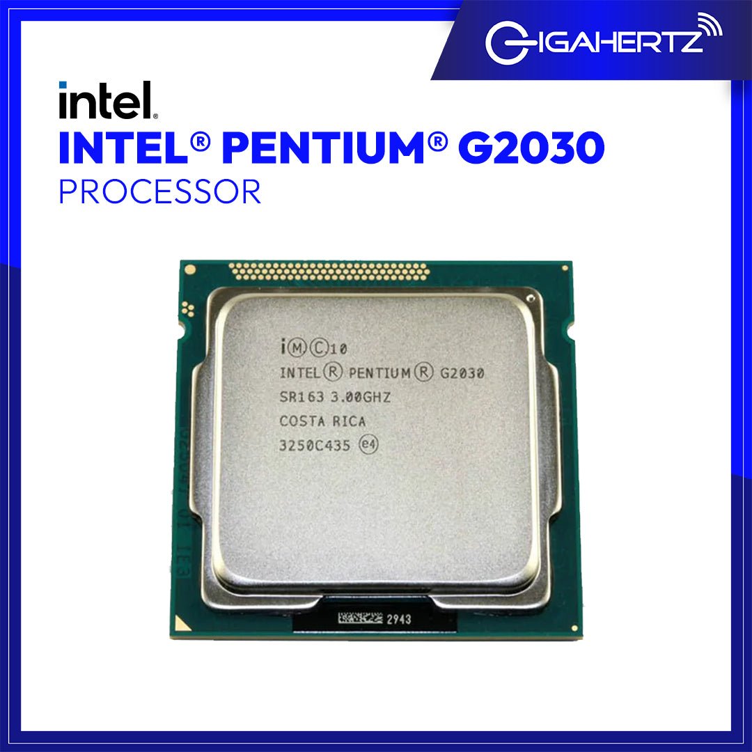 Intel® Pentium® Processor G2030 | Gigahertz