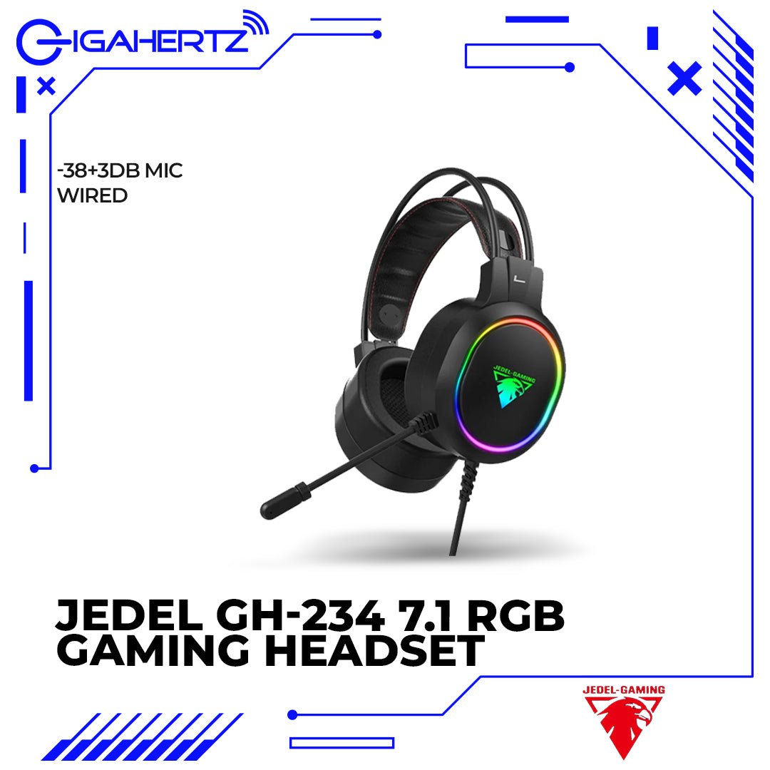 Jedel GH - 234 7.1 RGB Gaming Headset | Gigahertz