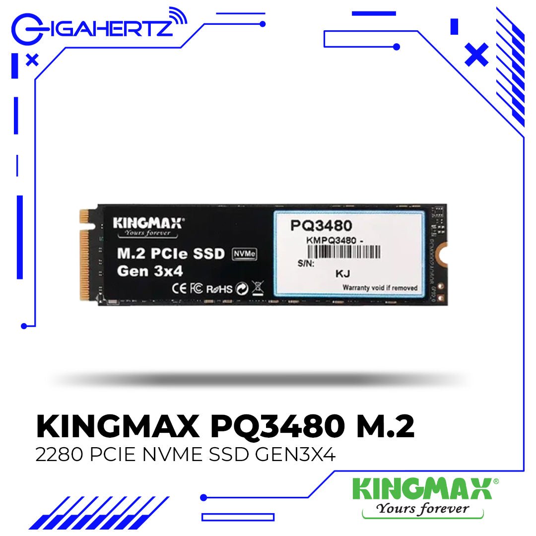 Kingmax PQ3480 M.2 2280 PCIe NVMe SSD Gen3x4 | Gigahertz